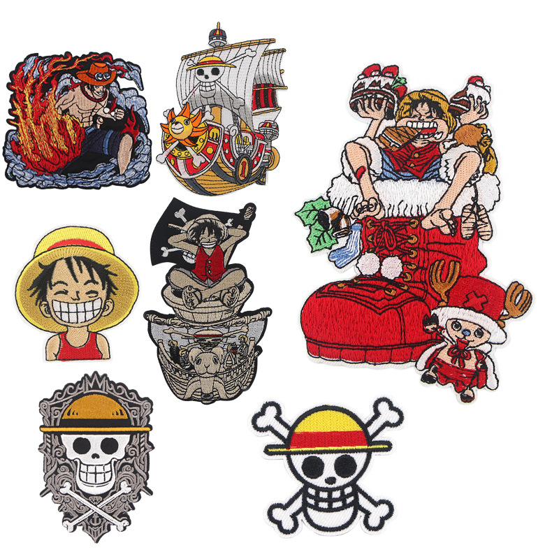 Embroidery Patches - Japońskie naszywki z haftem anime, naszywki
