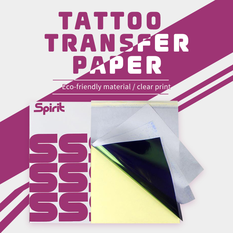 Transfer Paper Carbon - Papier termiczny do tatuażu A4, 4