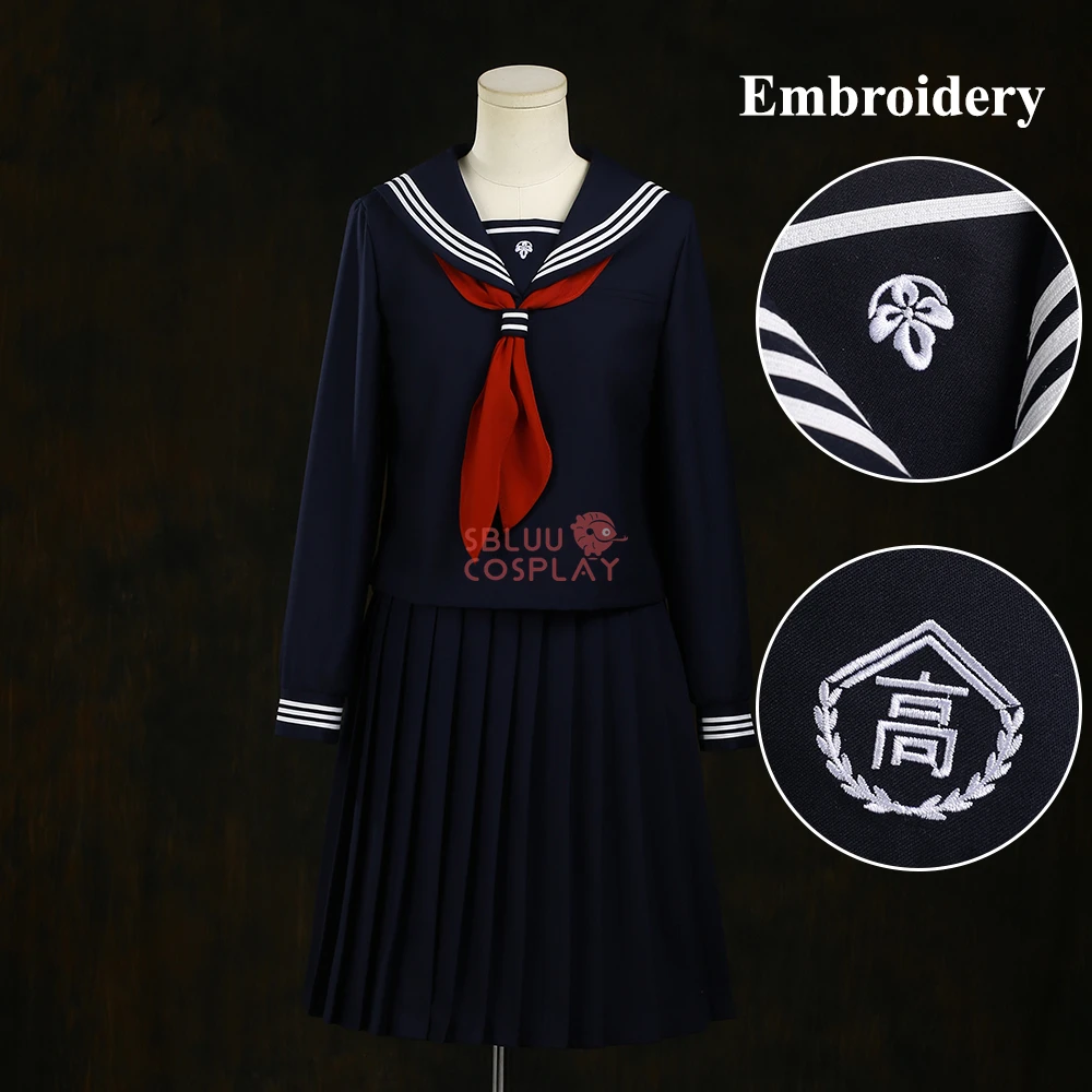 Embroidery Outfit - Kostium Cosplay SBluuCosplay Shimizu Hinako, haftowany