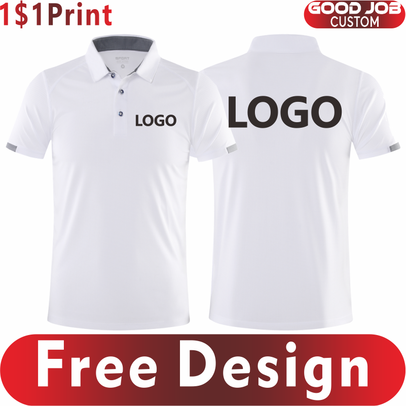 Embroidery Design Logo - Szybkoschnąca sportowa koszulka polo na zamówienie