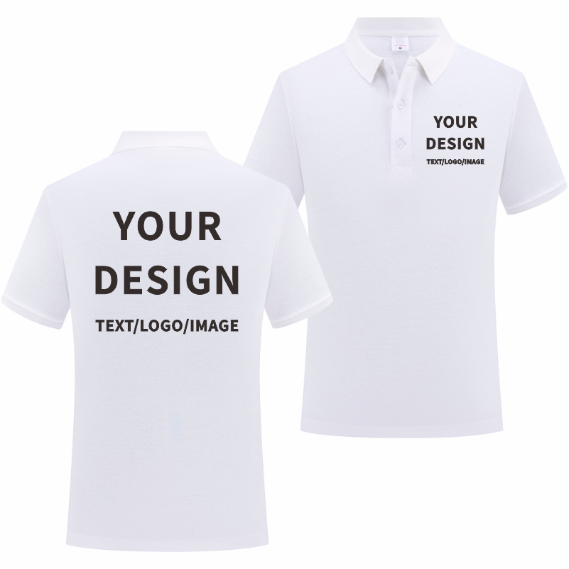 Letnie biznesowe polo Niestand – Embroidery Design Logo recenzja i cena