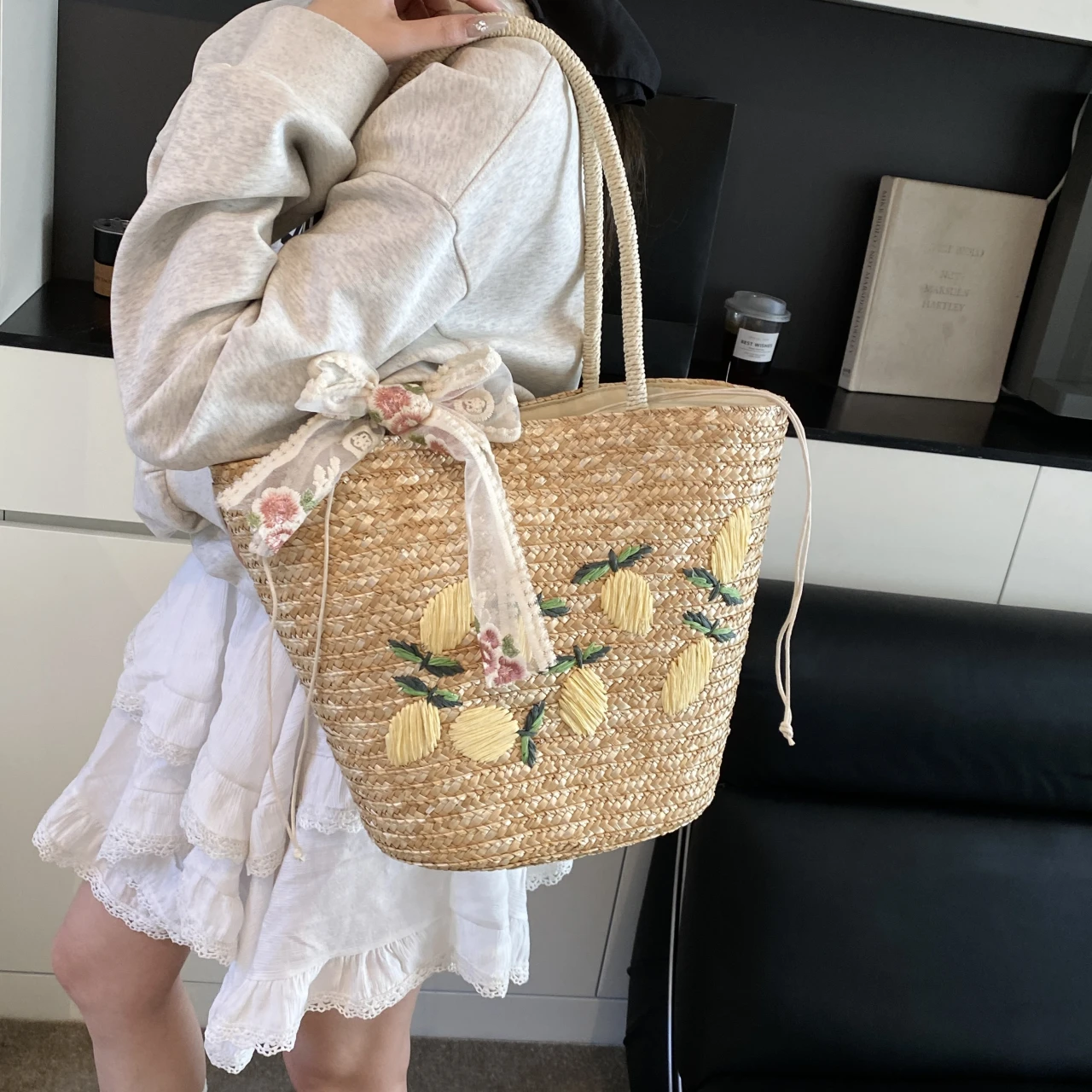 Duża pojemność Plażowa torba n – Embroidery Kit Pouch recenzja i cena