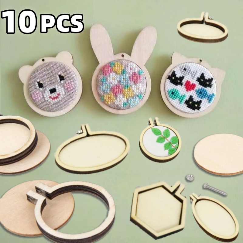 10 sztuk Mini obręcz do haftow – Embroidery Ring recenzja i cena