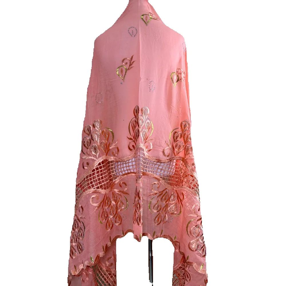 Hidżab muzułmański afrykański  – Embroidery Pashmina recenzja i cena