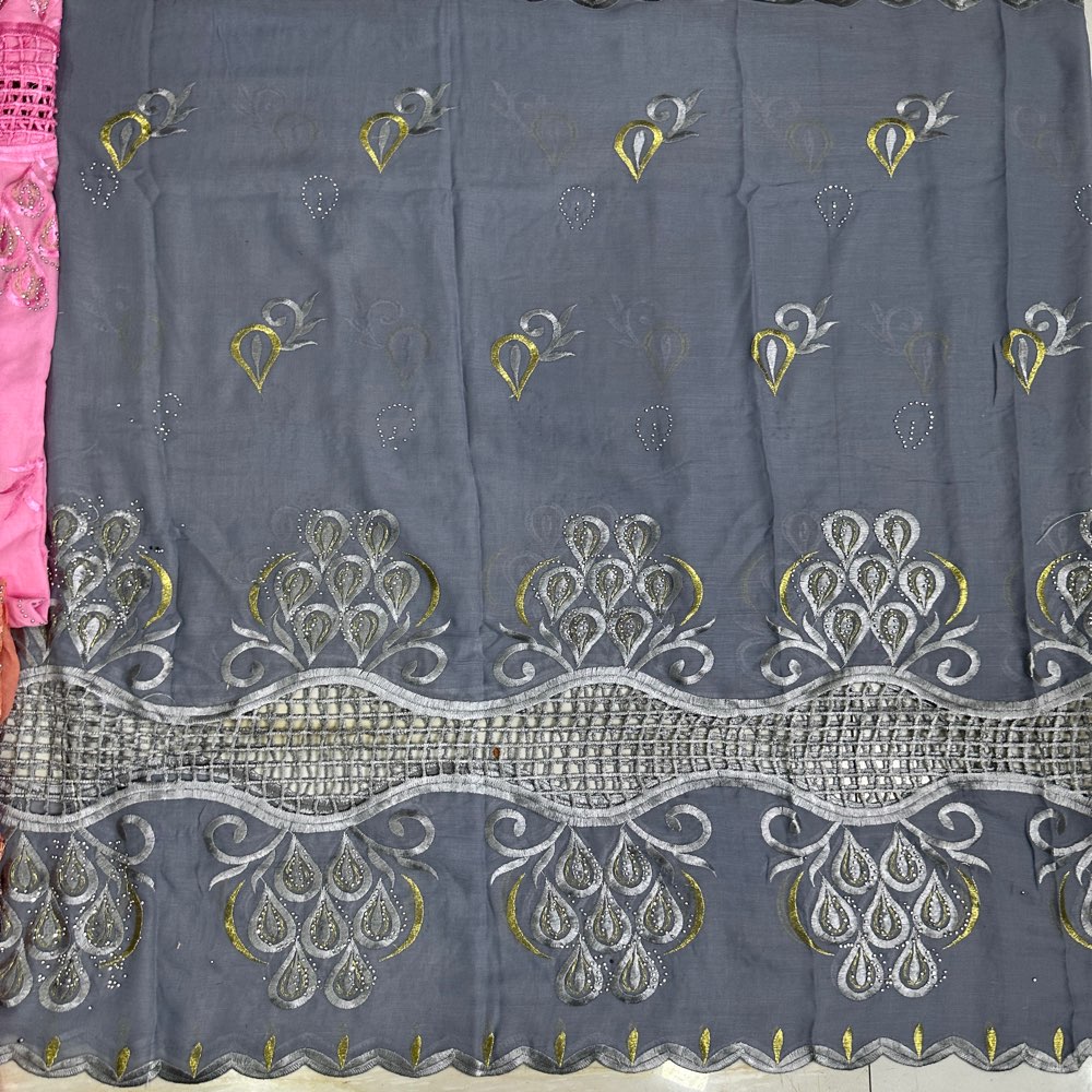 Hidżab muzułmański afrykański  – Embroidery Pashmina recenzja i cena