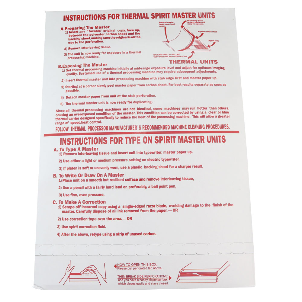Audersigt 50/100 Arkuszy Papie – Transfer Paper Carbon recenzja i cena