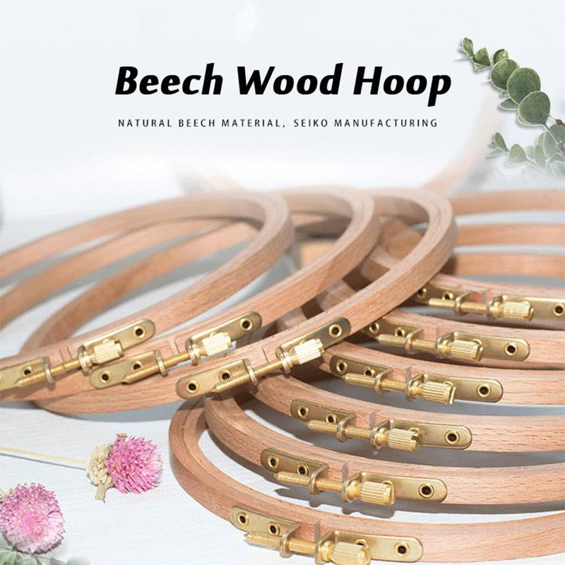 1 szt. Wysokiej jakości drewni – Embroidery Ring recenzja i cena