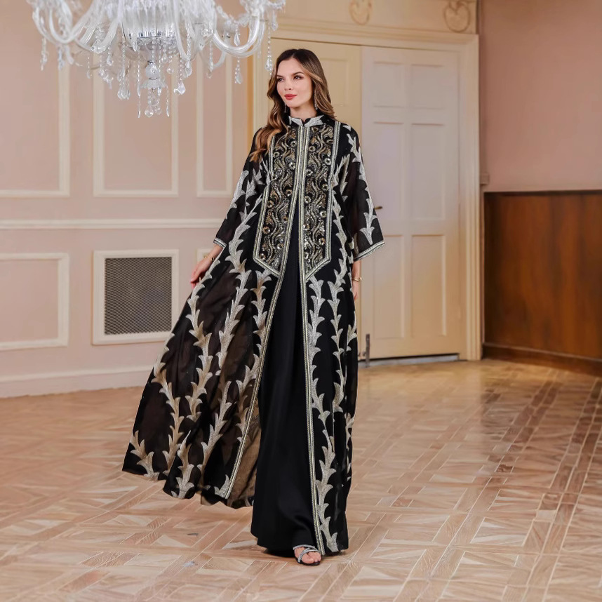 Sukienki damskie na Eid, muzuł – Embroidery Arabic recenzja i cena