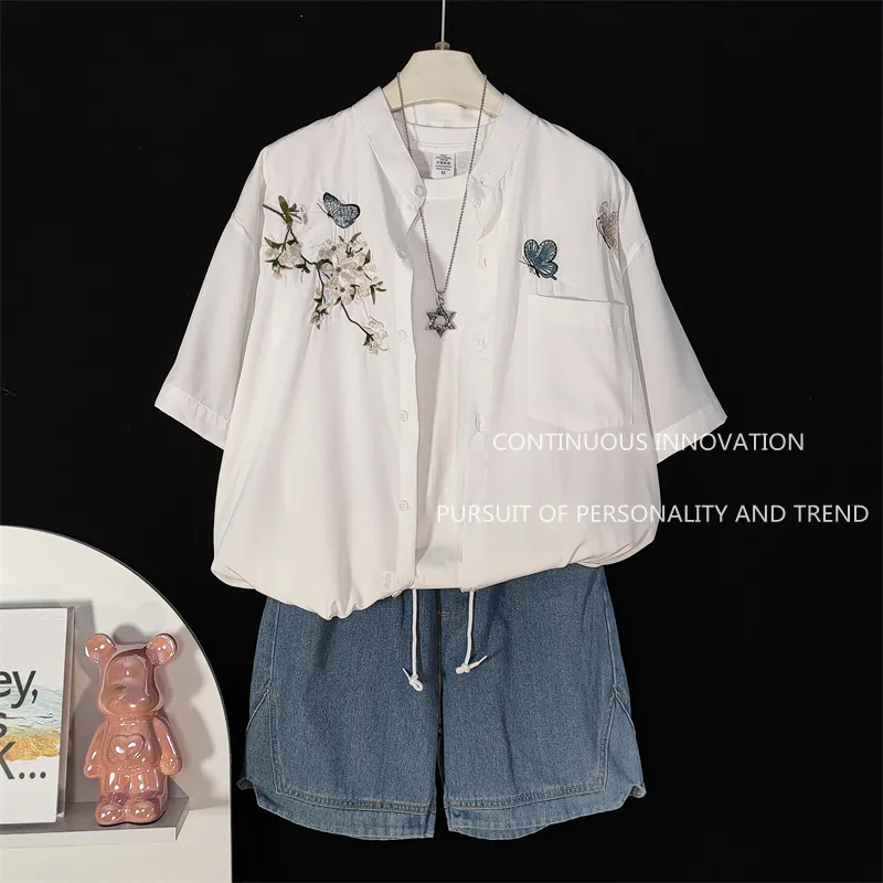 Męski 3-częściowy zestaw: kosz – Embroidery Outfit recenzja i cena