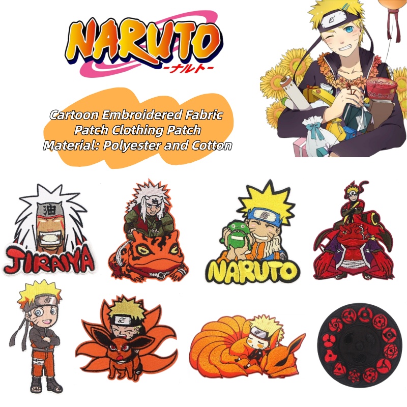 Naruto japońska kreskówka anim – Embroidery Patches recenzja i cena