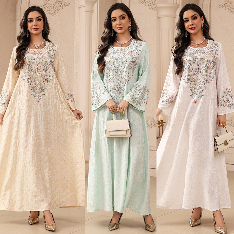 Sukienki damskie na Eid Abaja  – Embroidery Arabic recenzja i cena